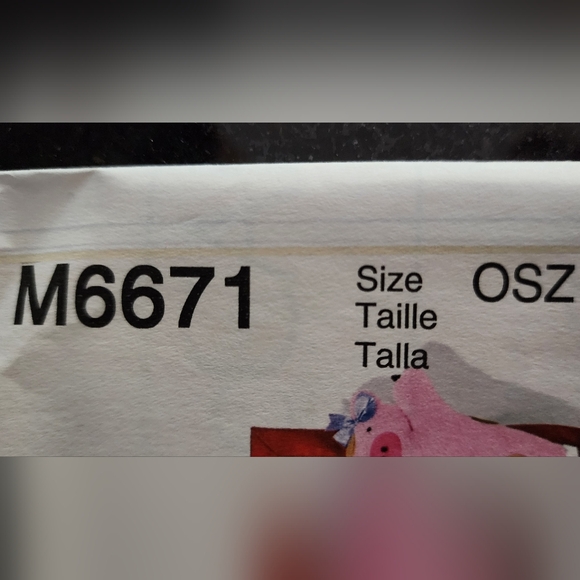 Animal puppet show DIY McCall's Crafts sewing patterns #M6671, NEW in package! - Picture 7 of 10